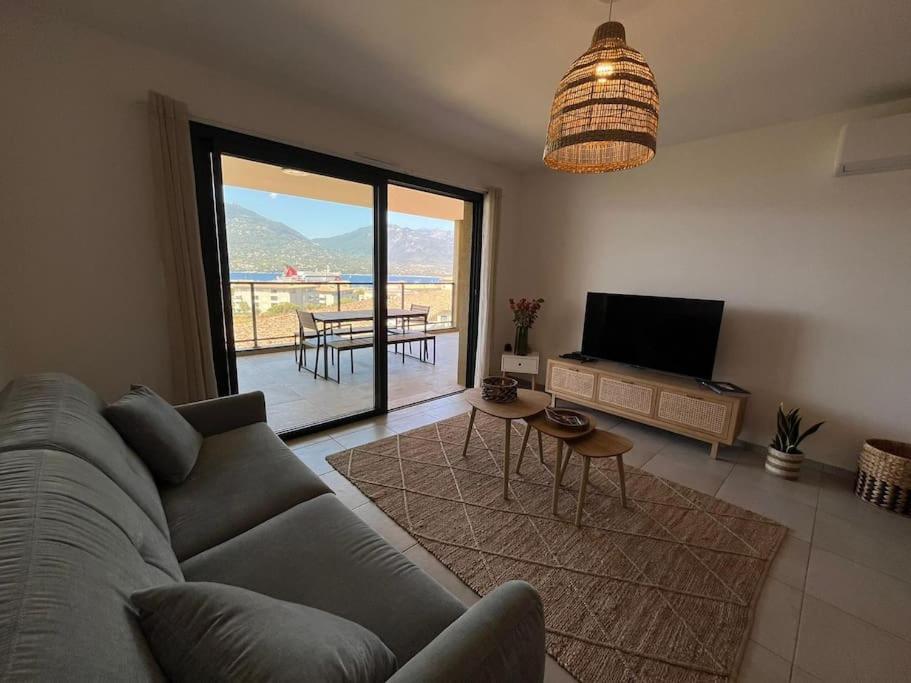 Appart Tout Equipe Et Vue Sur La Mer Apartman Propriano  Kültér fotó